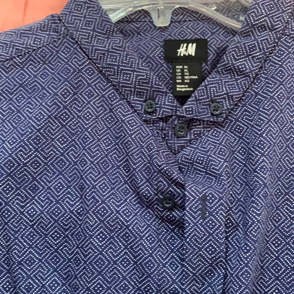 H&M Men’s XL long sleeve button up